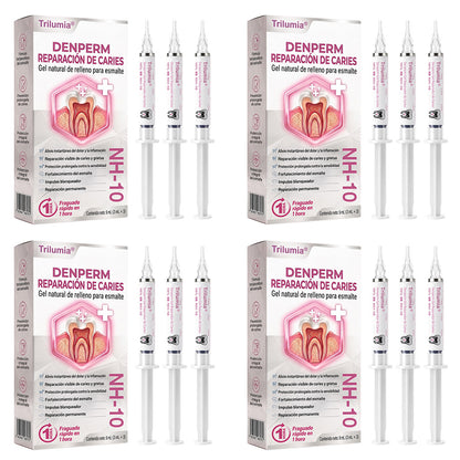 Trilumia® DenPerm🦷🥫🥫 Gel reparador de caries y relleno de esmalte natural