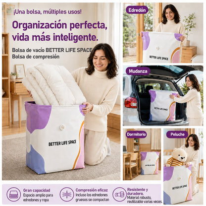 ÚLTIMO DÍA 🔥 70% DE DESCUENTO 👕 SVOZK® Bolsas 3D de Almacenamiento sin Bomba 📦 El organizador todo en uno para ropa, cobijas, juguetes, libros y peluches 🧸📚👕🧦