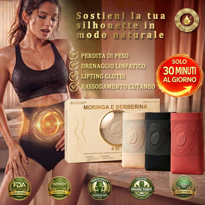 🔥 Offerta Ufficiale -70% | BQODQO® Shorts Modellanti 4-in-1 con Moringa & Berberina👨‍⚕️ | Silhouette più Snella, Tonica e Leggera Ogni Giornonk-0613-v4