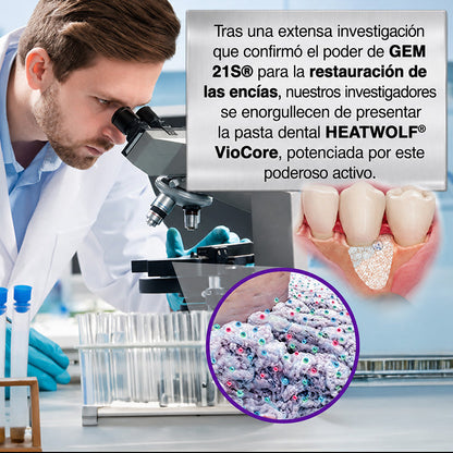 𝐏𝐚𝐬𝐭𝐚 𝐝𝐞 𝐝𝐢𝐞𝐧𝐭𝐞𝐬 𝐇𝐄𝐀𝐓𝐖𝐎𝐋® 🦷𝐕𝐢𝐨𝐂𝐨𝐫𝐞 𝐩𝐚𝐫𝐚 𝐞𝐥 𝐭𝐫𝐚𝐭𝐚𝐦𝐢𝐞𝐧𝐭𝐨 𝐝𝐞 𝐥𝐚 𝐢𝐧𝐟𝐥𝐚𝐦𝐚𝐜𝐢ó𝐧 𝐝𝐞 𝐥𝐚𝐬 𝐞𝐧𝐜í𝐚𝐬 𝐲 𝐥𝐚 𝐩𝐞𝐫𝐢𝐨𝐝𝐨𝐧𝐭𝐢𝐭𝐢𝐬