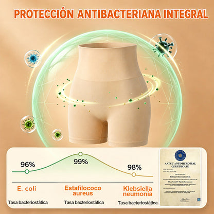 🔥50% de descuento último día | Sfrcord® Faja Moldeadora para Mujer – Short de Cintura Alta con Control de Abdomen