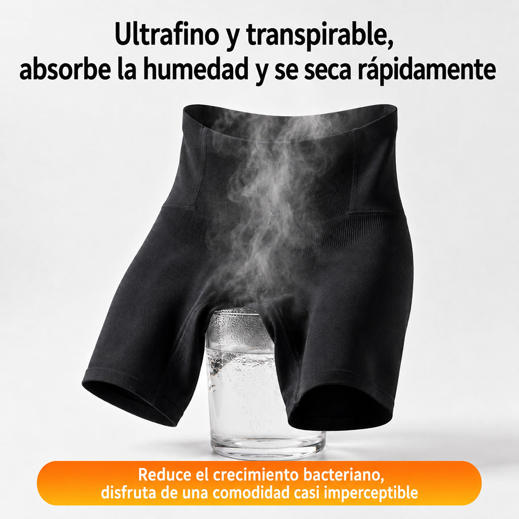 🔥50% de descuento último día | Sfrcord® Faja Moldeadora para Mujer – Short de Cintura Alta con Control de Abdomen