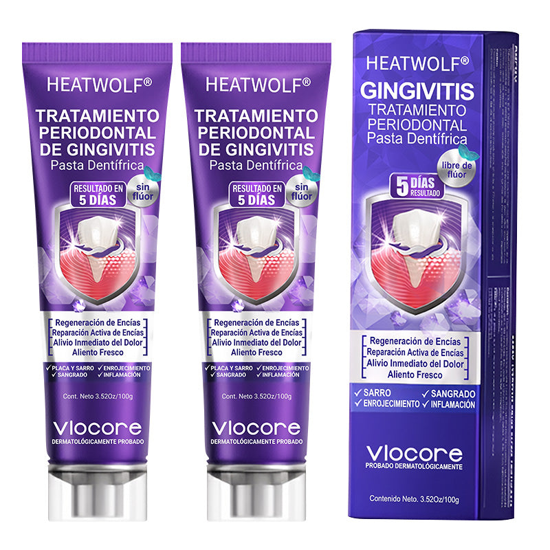 𝐏𝐚𝐬𝐭𝐚 𝐝𝐞 𝐝𝐢𝐞𝐧𝐭𝐞𝐬 𝐇𝐄𝐀𝐓𝐖𝐎𝐋® 🦷𝐕𝐢𝐨𝐂𝐨𝐫𝐞 𝐩𝐚𝐫𝐚 𝐞𝐥 𝐭𝐫𝐚𝐭𝐚𝐦𝐢𝐞𝐧𝐭𝐨 𝐝𝐞 𝐥𝐚 𝐢𝐧𝐟𝐥𝐚𝐦𝐚𝐜𝐢ó𝐧 𝐝𝐞 𝐥𝐚𝐬 𝐞𝐧𝐜í𝐚𝐬 𝐲 𝐥𝐚 𝐩𝐞𝐫𝐢𝐨𝐝𝐨𝐧𝐭𝐢𝐭𝐢𝐬