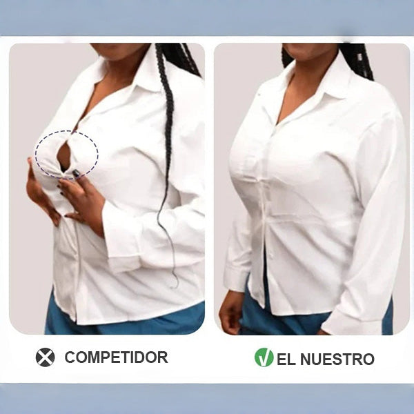 🏆LUCKYSONG® Último Día – Precio Especial 💐 Sujetador Elegante Transparente de Cobertura Completa Plus Size - Negro