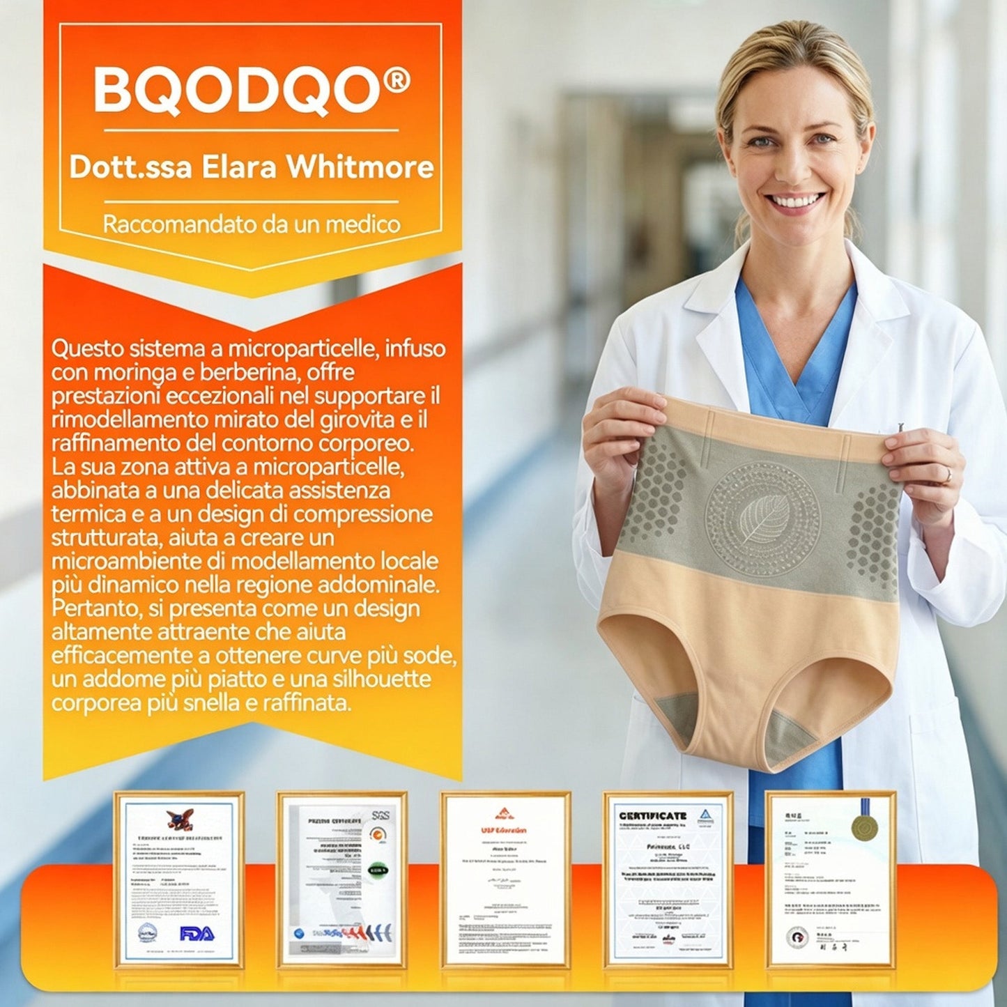 🔥 Offerta Ufficiale -70% | BQODQO® Shorts Modellanti 4-in-1 con Moringa & Berberina👨‍⚕️ | Silhouette più Snella, Tonica e Leggera Ogni Giornonk-0613-v4
