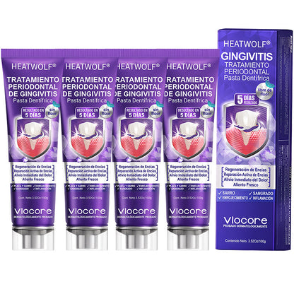 𝐏𝐚𝐬𝐭𝐚 𝐝𝐞 𝐝𝐢𝐞𝐧𝐭𝐞𝐬 𝐇𝐄𝐀𝐓𝐖𝐎𝐋® 🦷𝐕𝐢𝐨𝐂𝐨𝐫𝐞 𝐩𝐚𝐫𝐚 𝐞𝐥 𝐭𝐫𝐚𝐭𝐚𝐦𝐢𝐞𝐧𝐭𝐨 𝐝𝐞 𝐥𝐚 𝐢𝐧𝐟𝐥𝐚𝐦𝐚𝐜𝐢ó𝐧 𝐝𝐞 𝐥𝐚𝐬 𝐞𝐧𝐜í𝐚𝐬 𝐲 𝐥𝐚 𝐩𝐞𝐫𝐢𝐨𝐝𝐨𝐧𝐭𝐢𝐭𝐢𝐬