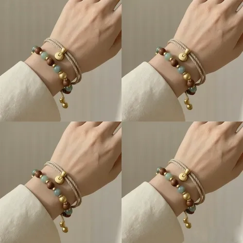 Boho Layered Beaded Bracelet