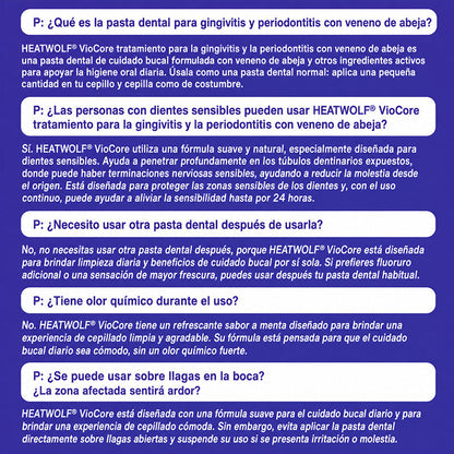 𝐏𝐚𝐬𝐭𝐚 𝐝𝐞 𝐝𝐢𝐞𝐧𝐭𝐞𝐬 𝐇𝐄𝐀𝐓𝐖𝐎𝐋® 🦷𝐕𝐢𝐨𝐂𝐨𝐫𝐞 𝐩𝐚𝐫𝐚 𝐞𝐥 𝐭𝐫𝐚𝐭𝐚𝐦𝐢𝐞𝐧𝐭𝐨 𝐝𝐞 𝐥𝐚 𝐢𝐧𝐟𝐥𝐚𝐦𝐚𝐜𝐢ó𝐧 𝐝𝐞 𝐥𝐚𝐬 𝐞𝐧𝐜í𝐚𝐬 𝐲 𝐥𝐚 𝐩𝐞𝐫𝐢𝐨𝐝𝐨𝐧𝐭𝐢𝐭𝐢𝐬