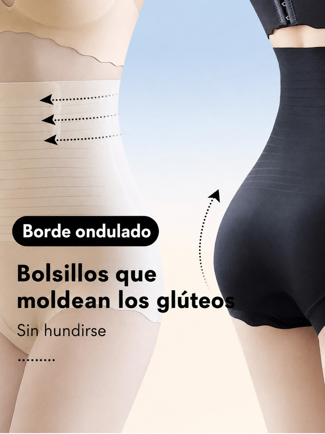 🏆LUCKYSONG® Ropa Interior Moldeadora NuForme de Compresión Suave