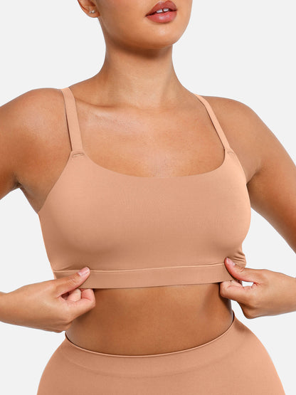 🏆LUCKYSONG®  Wireless Invisible Square Neck Everyday Bra