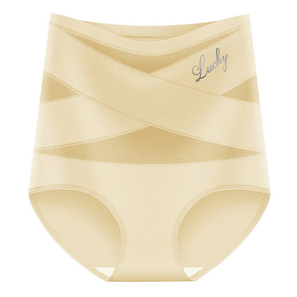 🌸 LUCKYSONG® Último Día – Compra 1 y Recibe 3 Packs ✨ Bragas Talle Alto Plus Size con Control Cruzado de Abdomen