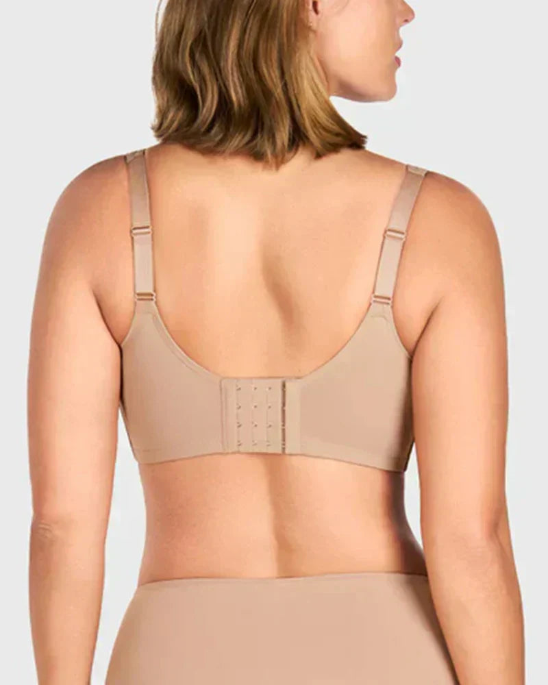 🏆LUCKYSONG® Último Día – Precio Especial 💐 Sujetador Elegante Transparente de Cobertura Completa Plus Size - Negro