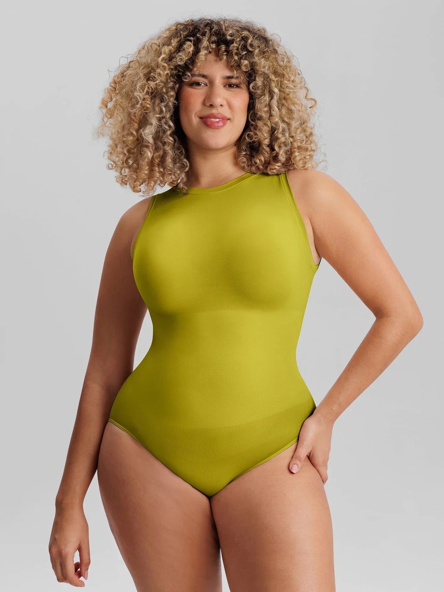 🏆LUCKYSONG®  Scoop Neck Buttery Seamless Everyday Bodysuit