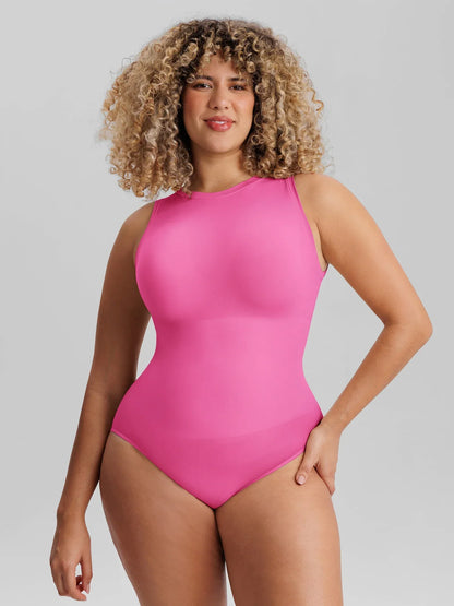🏆LUCKYSONG®  Scoop Neck Buttery Seamless Everyday Bodysuit