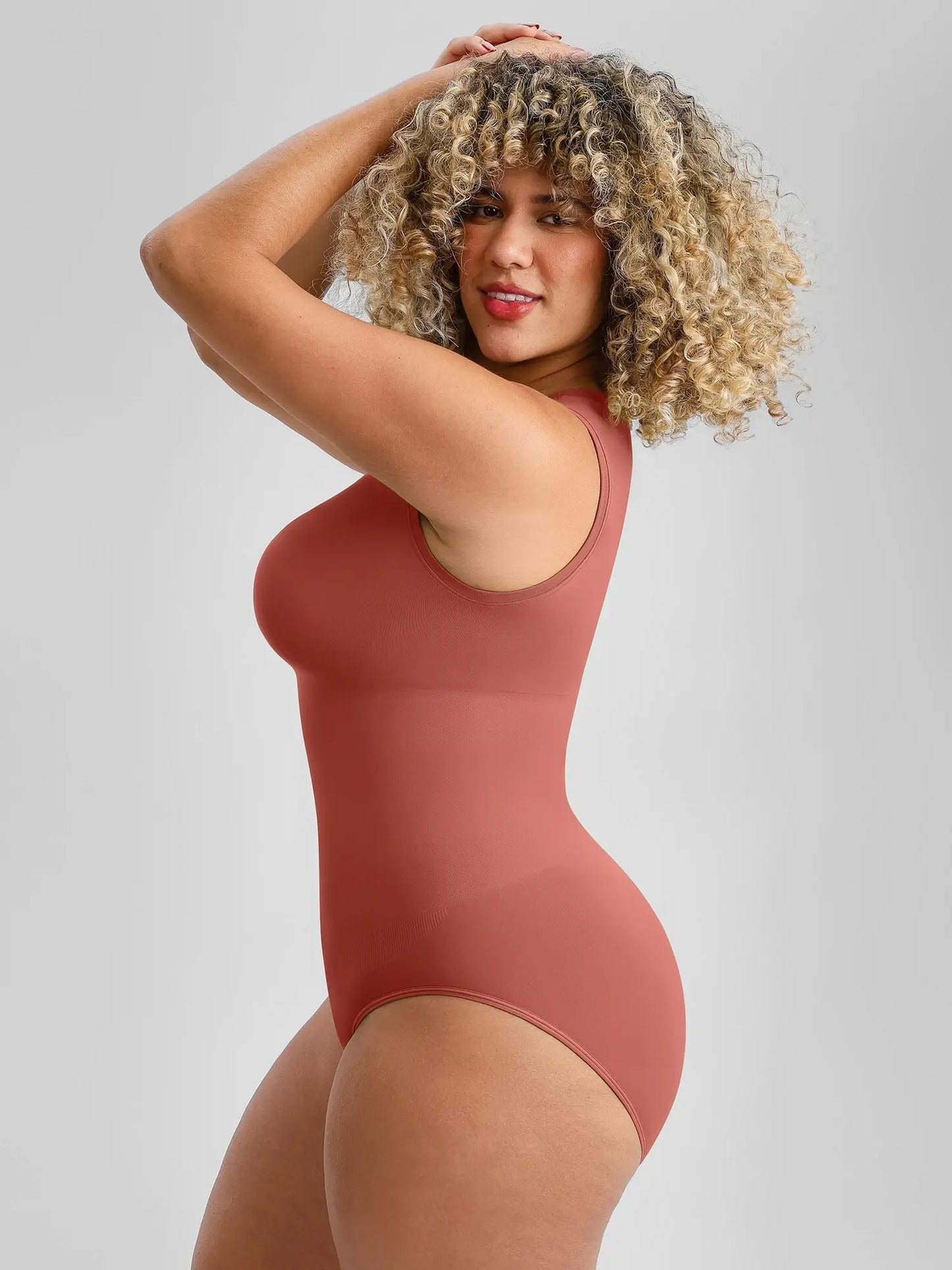 🏆LUCKYSONG®  Scoop Neck Buttery Seamless Everyday Bodysuit