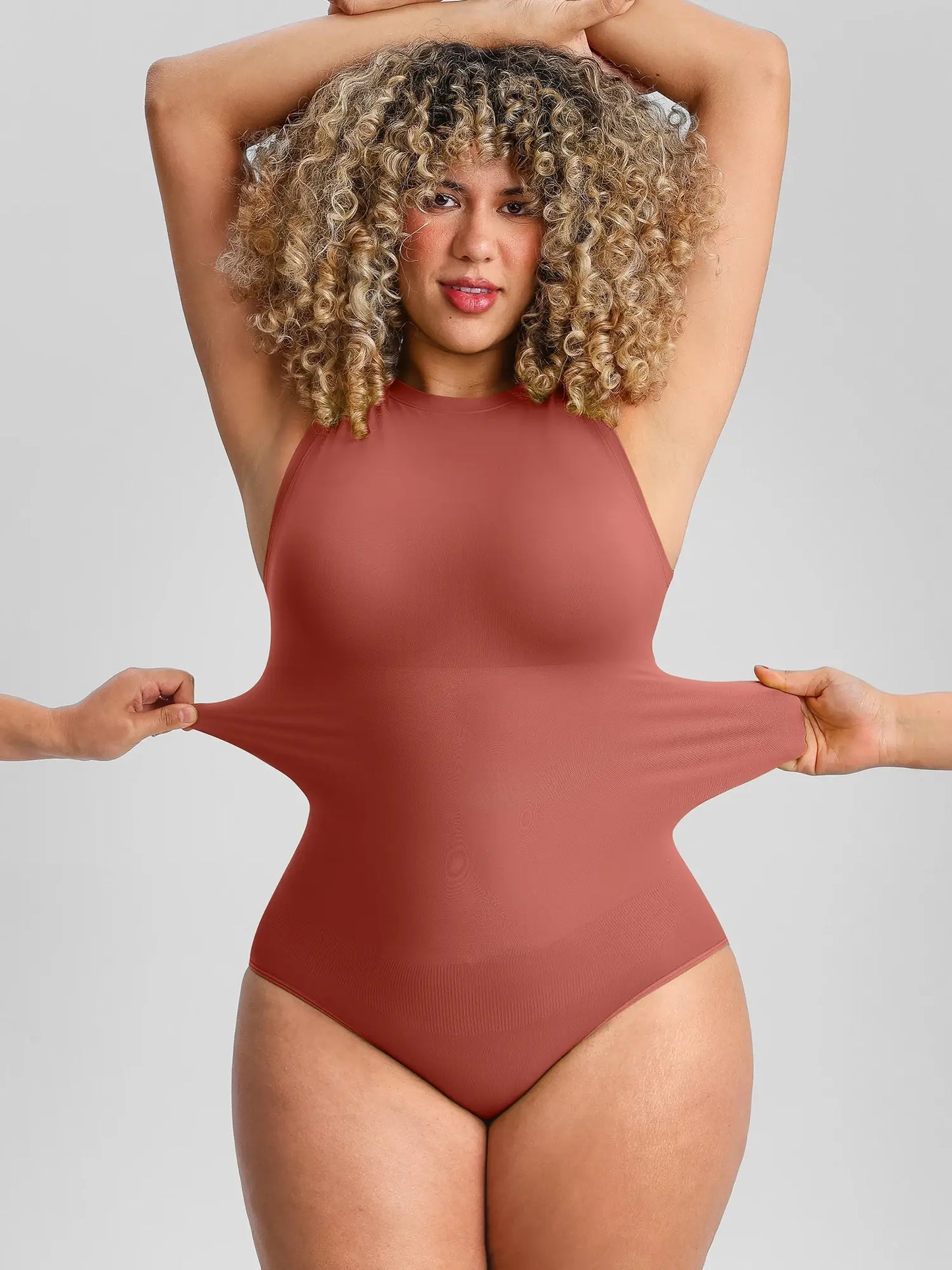 🏆LUCKYSONG®  Scoop Neck Buttery Seamless Everyday Bodysuit