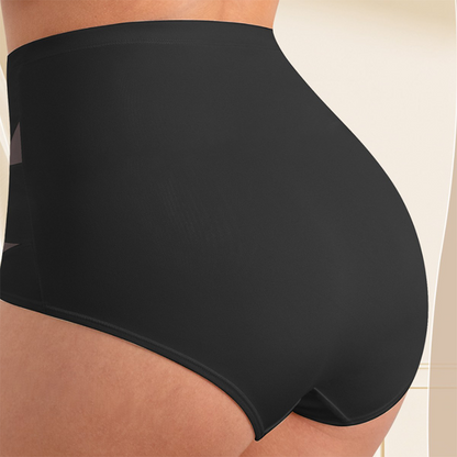 🌸 LUCKYSONG® Último Día – Compra 1 y Recibe 3 Packs ✨ Bragas Talle Alto Plus Size con Control Cruzado de Abdomen
