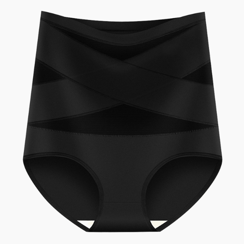 🌸 LUCKYSONG® Último Día – Compra 1 y Recibe 3 Packs ✨ Bragas Talle Alto Plus Size con Control Cruzado de Abdomen