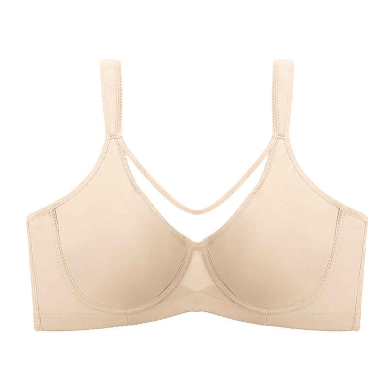 🏆LUCKYSONG® Último Día – Precio Especial 💐 Sujetador Elegante Transparente de Cobertura Completa Plus Size - Negro